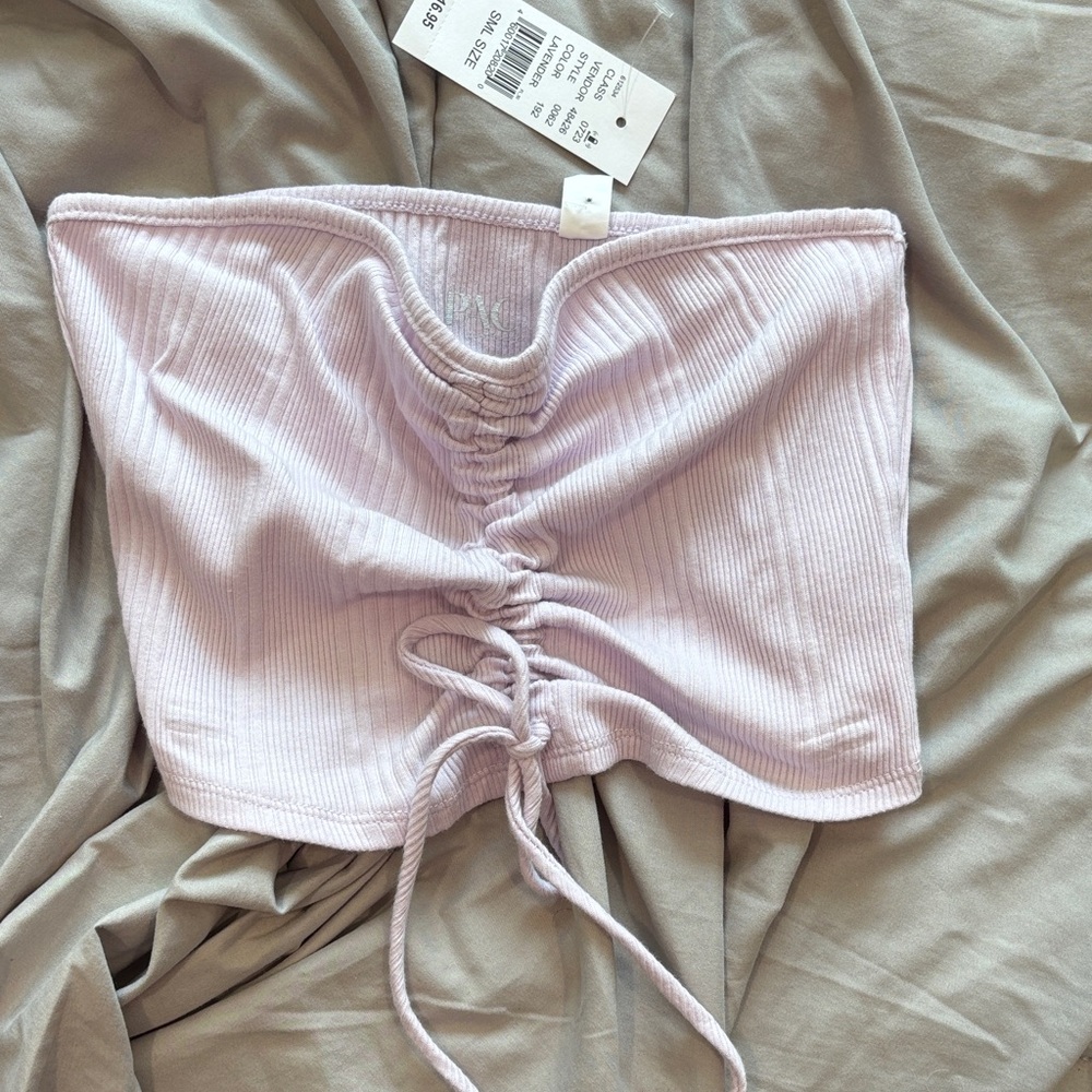 PacSun Light Purple Ruched Bandeau